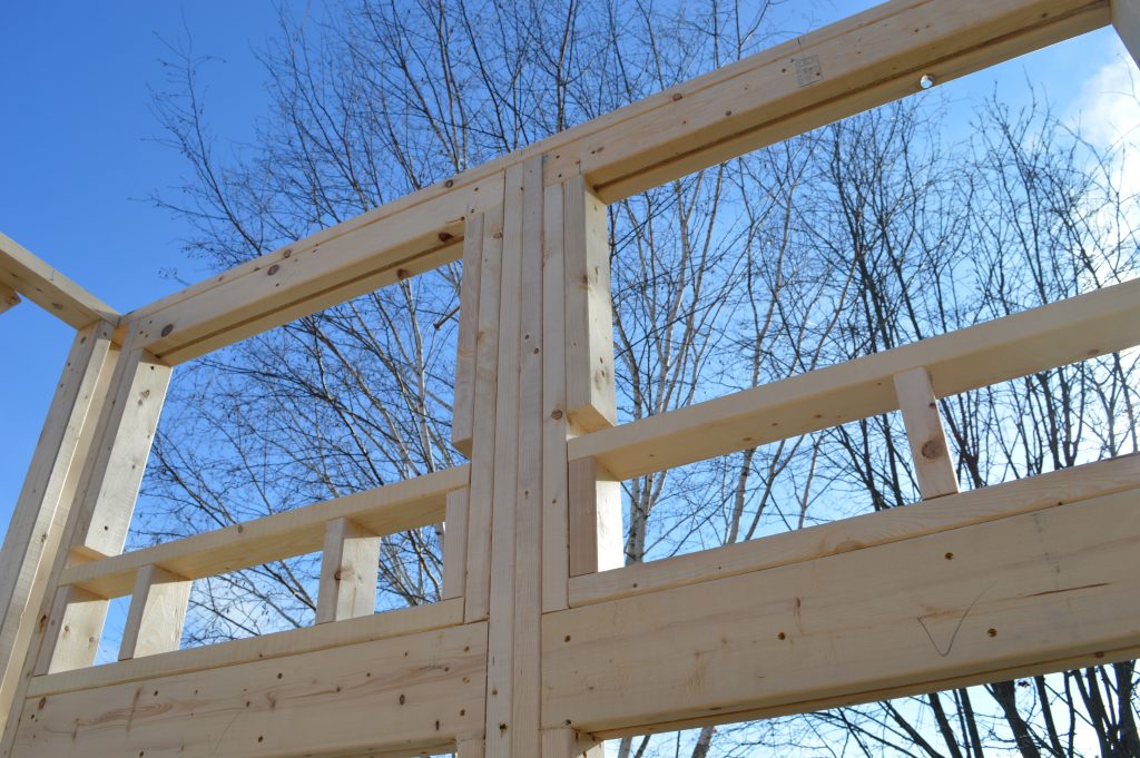 Wall Framing for Nature's Nest Tiny Homes